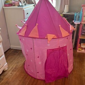 Pink Princess Play Tent